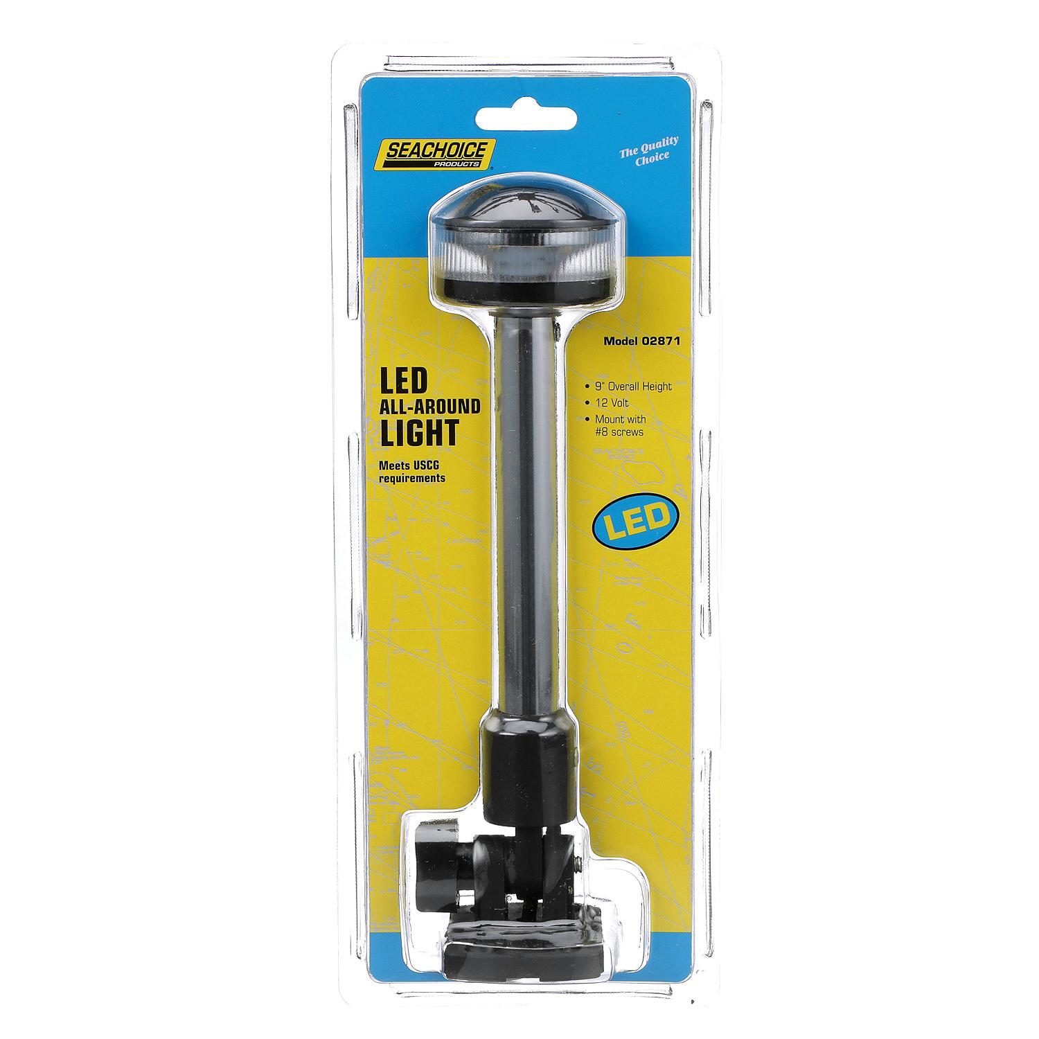 Seachoice LED Fold-Down All-Round Light 8-7/8" High - Image 6