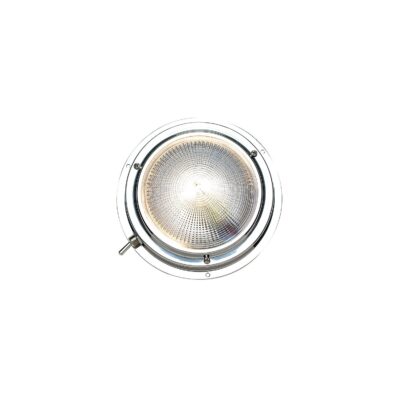 Seachoice Polished Stainless Steel Bright White LED Dome Light - Image 7
