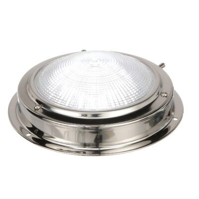 Seachoice Polished Stainless Steel Bright White LED Dome Light - Image 2
