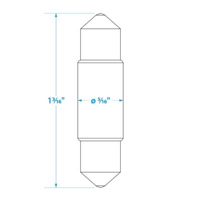 Seachoice Replacement Bulb 8SMD Festoon For 08011, 08021 and 08081