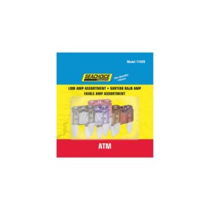 Seachoice Low Amp ATM Glass Fuse Assortment, 5ea