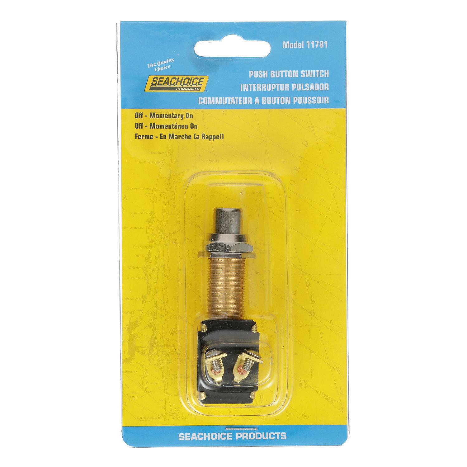 Seachoice 2 Position Push Button Starter/Horn Switch - Image 2