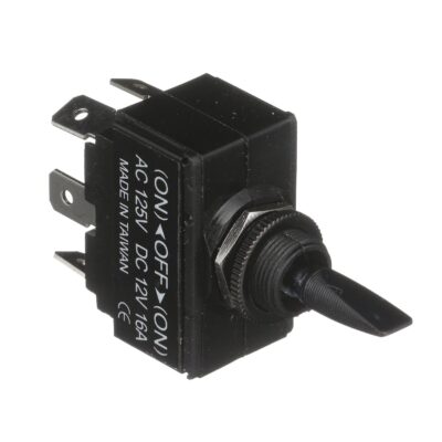 Seachoice 3 Position Toggle Switch, Black Plastic Paddle Mom. On/Off/Mom. On - Image 4