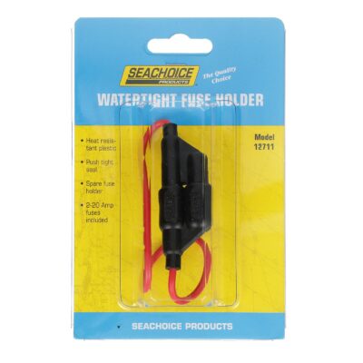 Seachioce Watertight In-Line Fuse Holder With Spare (2 Fuses Included) - Image 4