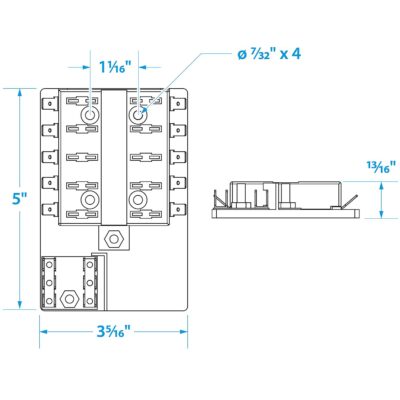 Seachoice ATO/ATC Fuse Block - Image 4