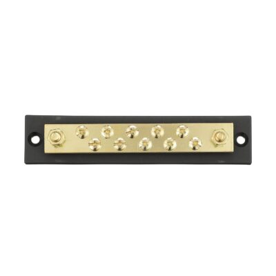 Seachoice Terminal Block With Brass Stud Terminals and Hex Nuts 10 Gang - Image 2