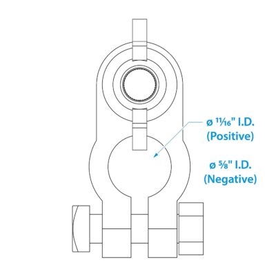 Seachoice Battery Terminal Set (Includes 3/8" Positive and 5/16" Negative) - Image 3