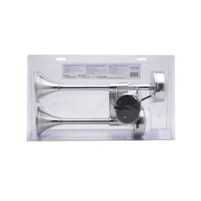Seachoice 14623 Compact Dual Trumpet Electric Horn 12V Stainless Steel - Image 5
