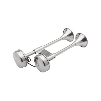 Seachoice 14623 Compact Dual Trumpet Electric Horn 12V Stainless Steel - Image 3
