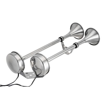 Seachoice 14631 Dual Trumpet Electric Horn, Stainless Steel - Image 6