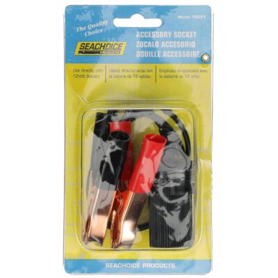 Seachoice Accessory Socket With Battery Clip