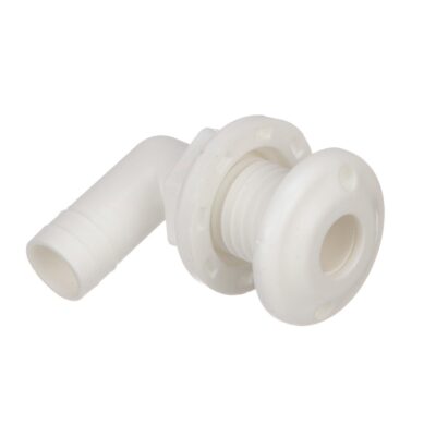Seachoice 90 Degree Plastic Thru-Hull, White - Image 6