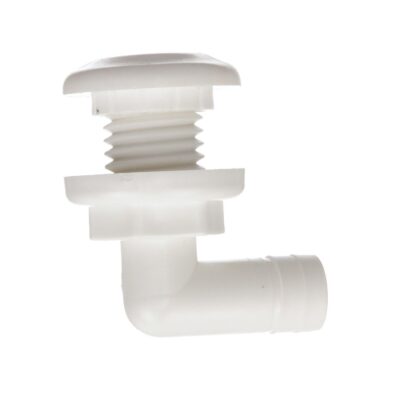 Seachoice 90 Degree Plastic Thru-Hull, White - Image 3