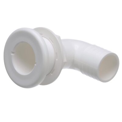 Seachoice 90 Degree Plastic Thru-Hull, One Nut Application, White - Image 6