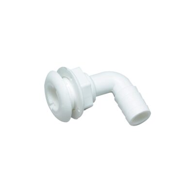 Seachoice 90 Degree Plastic Thru-Hull, One Nut Application, White - Image 6