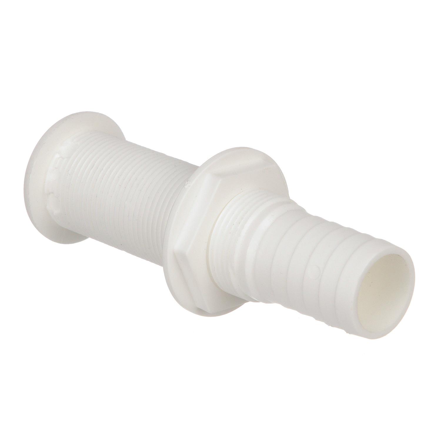 Seachoice Extra Long Plastic Thru-Hull, White - Image 2