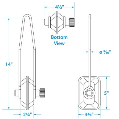 Seachoice Rectangular Motor Flusher - Image 4