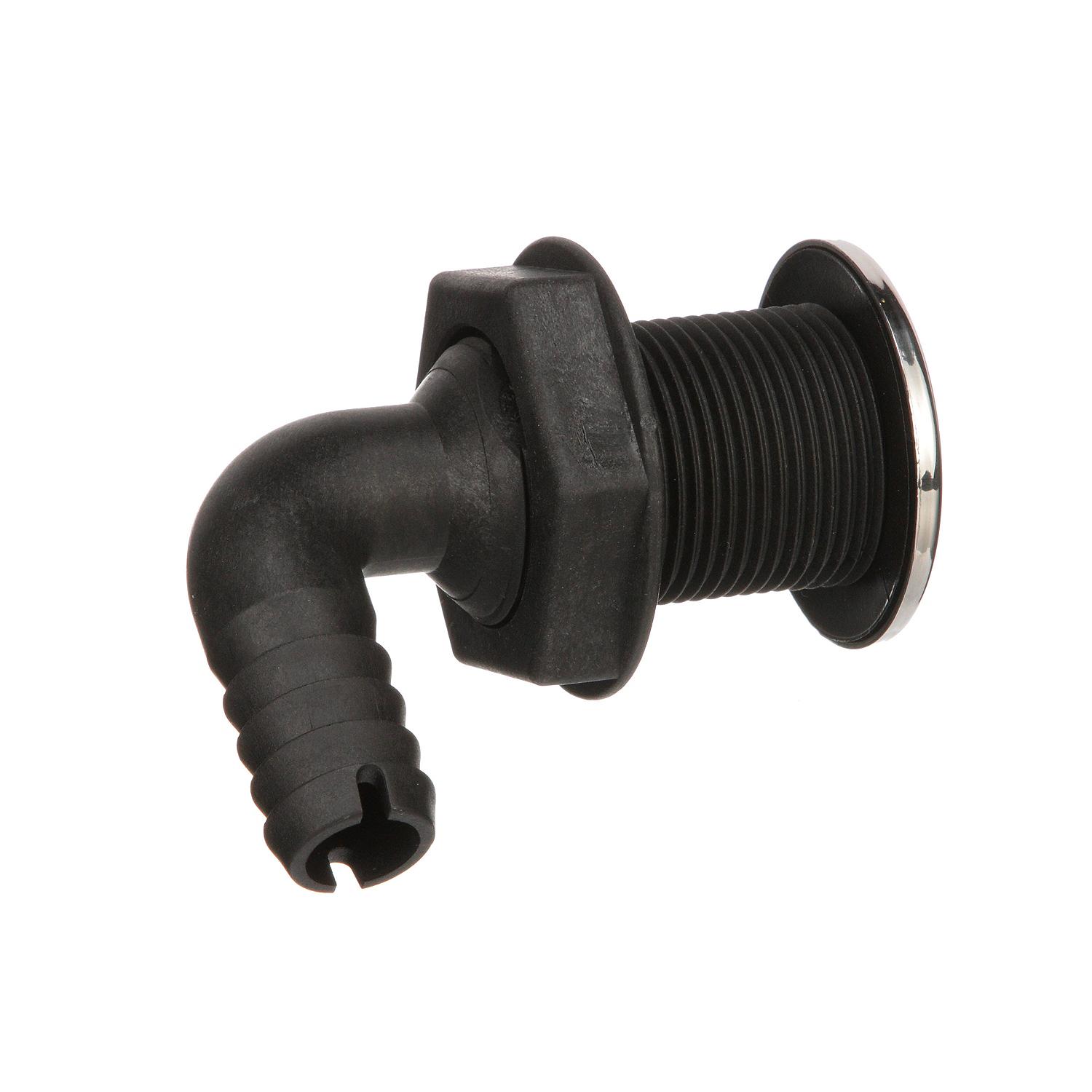 Seachoice 90 Degree Stainless Steel Covered Thru-Hull