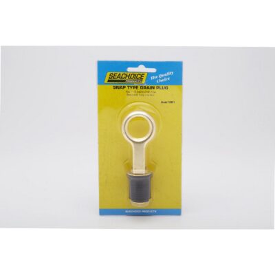 Drain Plug-1 Snap Lock-Brass - Image 4
