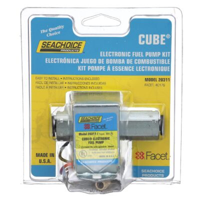Seachoice 20311 12V Cube Electronic Fuel Pump Kit Includes 74 Micron Filter - Image 5