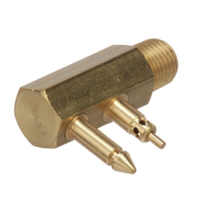 Seachoice Deluxe Fuel Connector For BRP/Evinrude/Johnson, Brass - Male Tank Fitting 1/4" NPT - Image 3