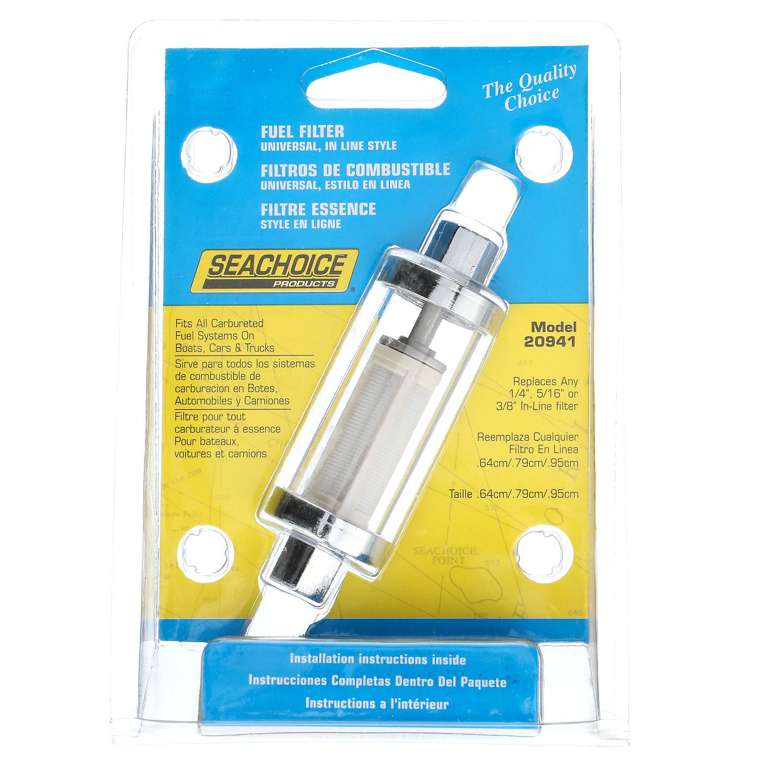Seachoice 20941 Universal In-Line Fuel Filter - Image 5