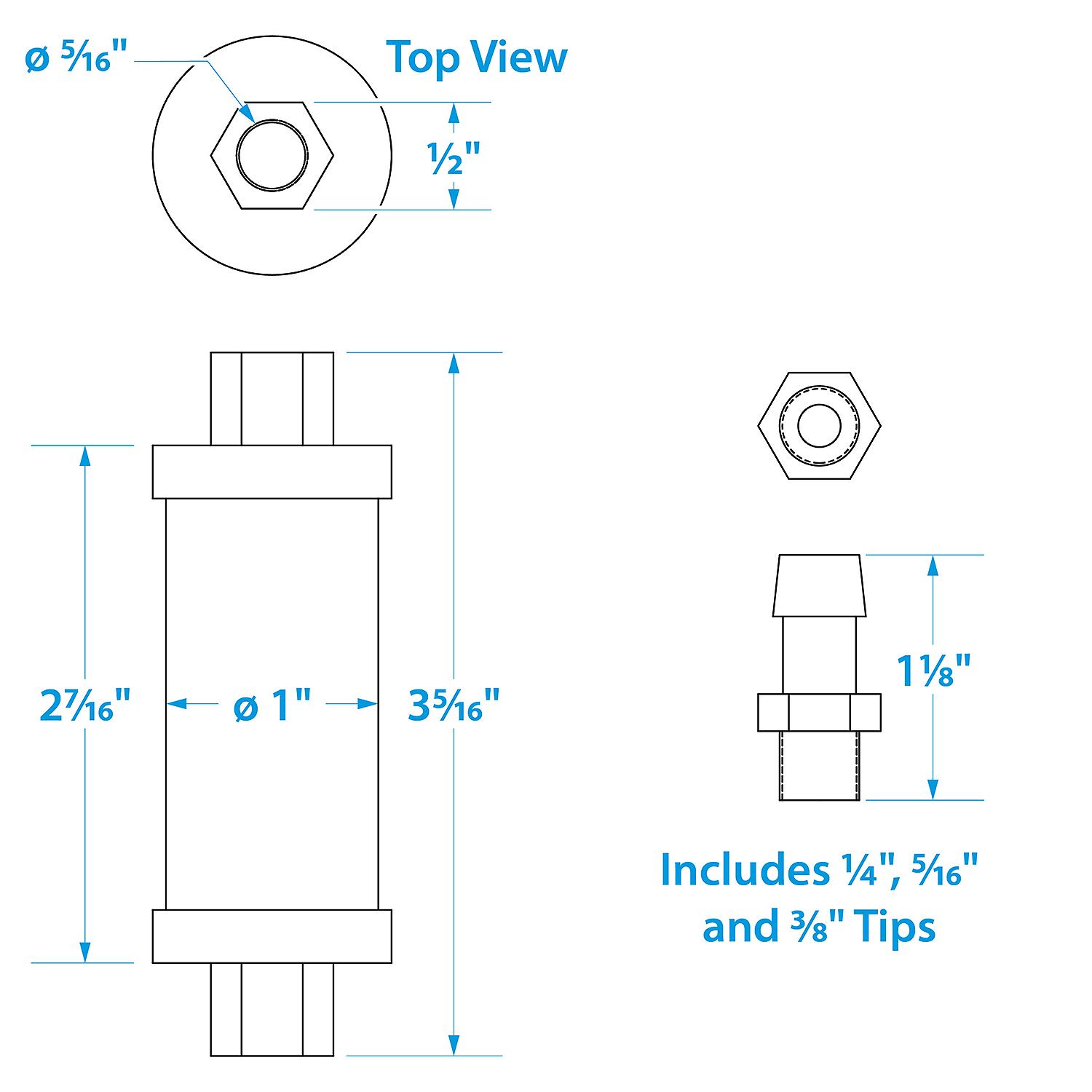 Seachoice 20941 Universal In-Line Fuel Filter