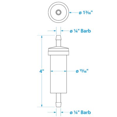 Seachoice 21101 In-Line Fuel Filter - Image 3