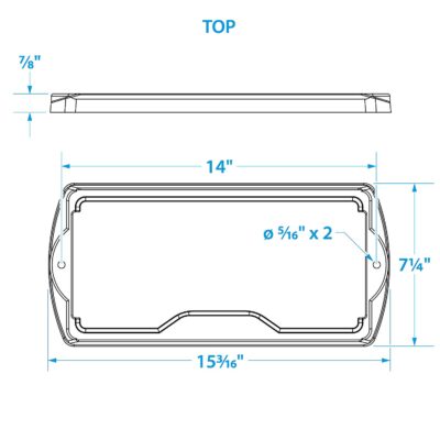 Seachoice Premium Battery Tray With Stainless Steel Hold Down Rods - Image 5