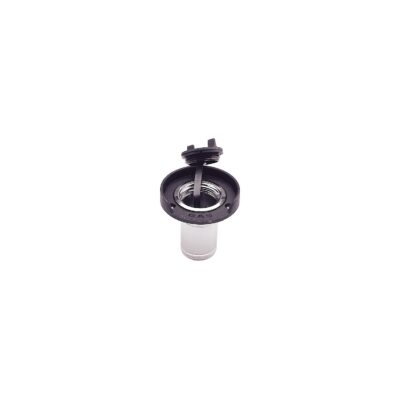 Seachoice Chrome Plated Zinc Gas Deck Fill With Cap (Strap Tether) For 1-1/2" Hose - Image 7