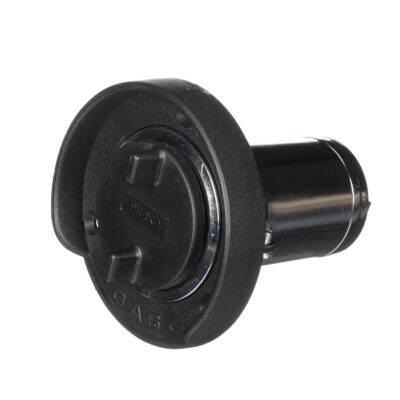 Seachoice Chrome Plated Zinc Gas Deck Fill With Cap (Strap Tether) For 1-1/2" Hose - Image 5