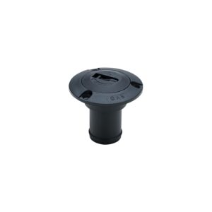Seachoice Nylon Deck Fill With Cap (Beaded Chain Tether) For 1-1/2" Hose