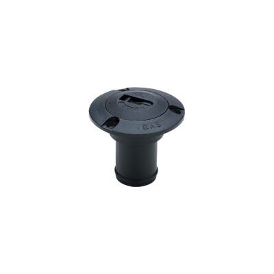 Seachoice Nylon Deck Fill With Cap (Beaded Chain Tether) For 1-1/2" Hose