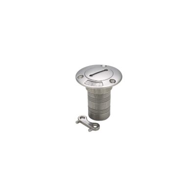 Seachoice Stainless Steel Deck Fill With Cap (Chain Tether) For 1-1/2" Hose - Image 7