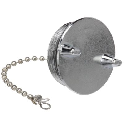 Seachoice Chrome Plated Zamak Replacement Cap For Seachoice Deck Fill 32041 - Image 4