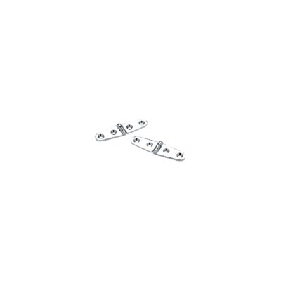 Seachoice Chrome Plated Brass Strap Hinges (1 Pair Per Pack)
