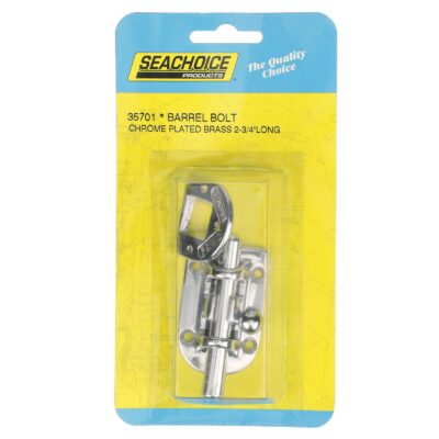 SeaChoice Chrome Plated Bronze Barrel Bolt - Image 6