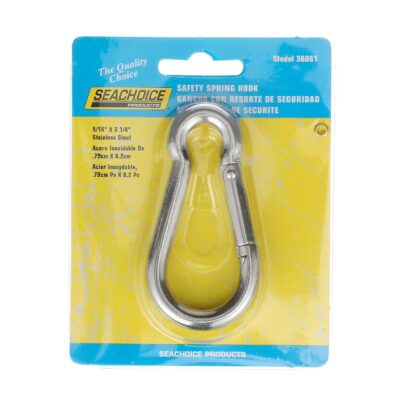 Seachoice Stainless Steel Safety Spring Hook - Image 4