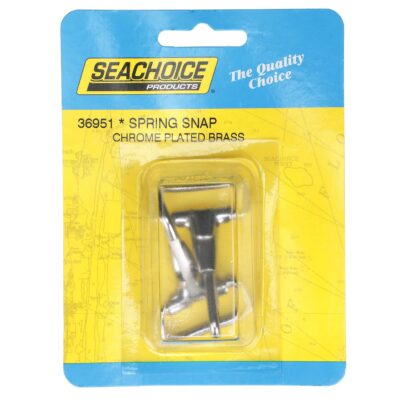 Seachoice Chrome Plated Brass Spring Snaps (1 Pair Per Pack) - Image 5