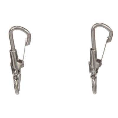 Seachoice Chrome Plated Brass Spring Snaps (1 Pair Per Pack) - Image 2