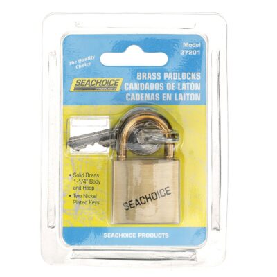 Seachoice 37201 1-1/4" Solid Brass Body Padlock - Single Lock - Image 4