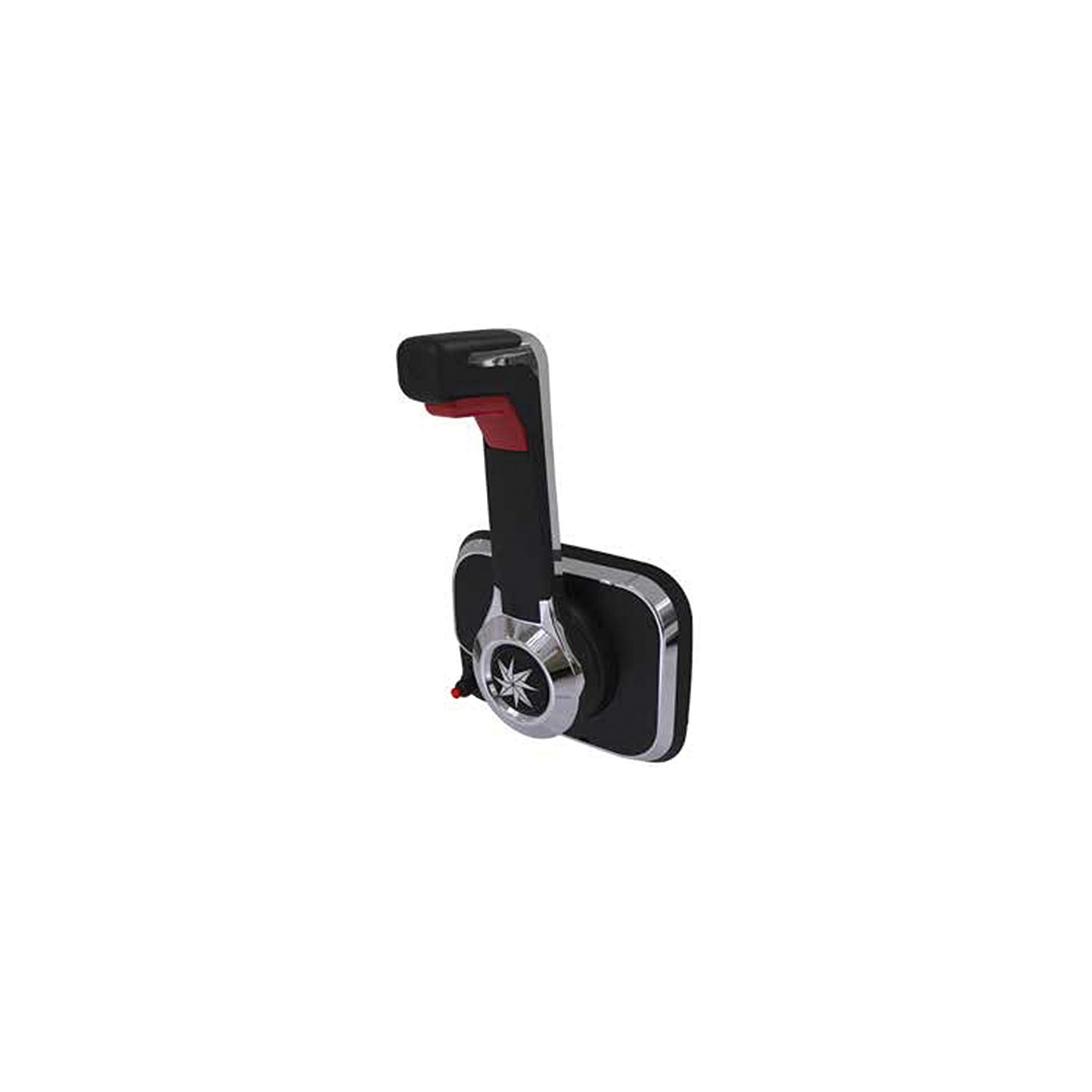 Seastar Xtreme Series Single Lever Dual Function Control, Center Console Mount w/Engine Cut Off Switch, Trim Switch - Image 2