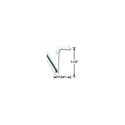 AP Products 021850018 Insert Corner Molding, 8' Polar White