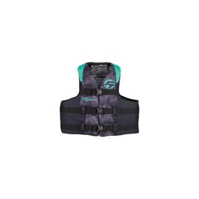 Full Throttle 11220050503022 Adult Nylon Life Vest, S/M, Aqua
