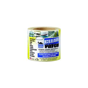 Quick Roof QRCP420 Clear Patch, 4" x 20"