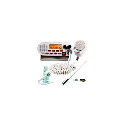 Cobra MRF45DSVK VHF Radio Package w/8' Antenna & Mt.
