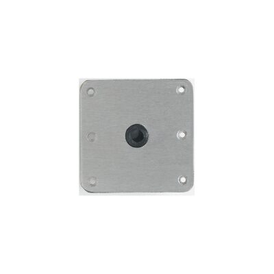 Attwood Lock-N-Pin Base Plate 7" X 7" w/Bronze Bushing