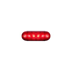 Optronics STL12RBP Fleet Count Waterproof LED Oval Stop & Turn Tail Light
