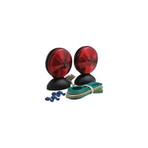 Optronics TL22RK Magnet Mount Towing Light Kit | Includes 20' Wishbone Style Wiring Harness