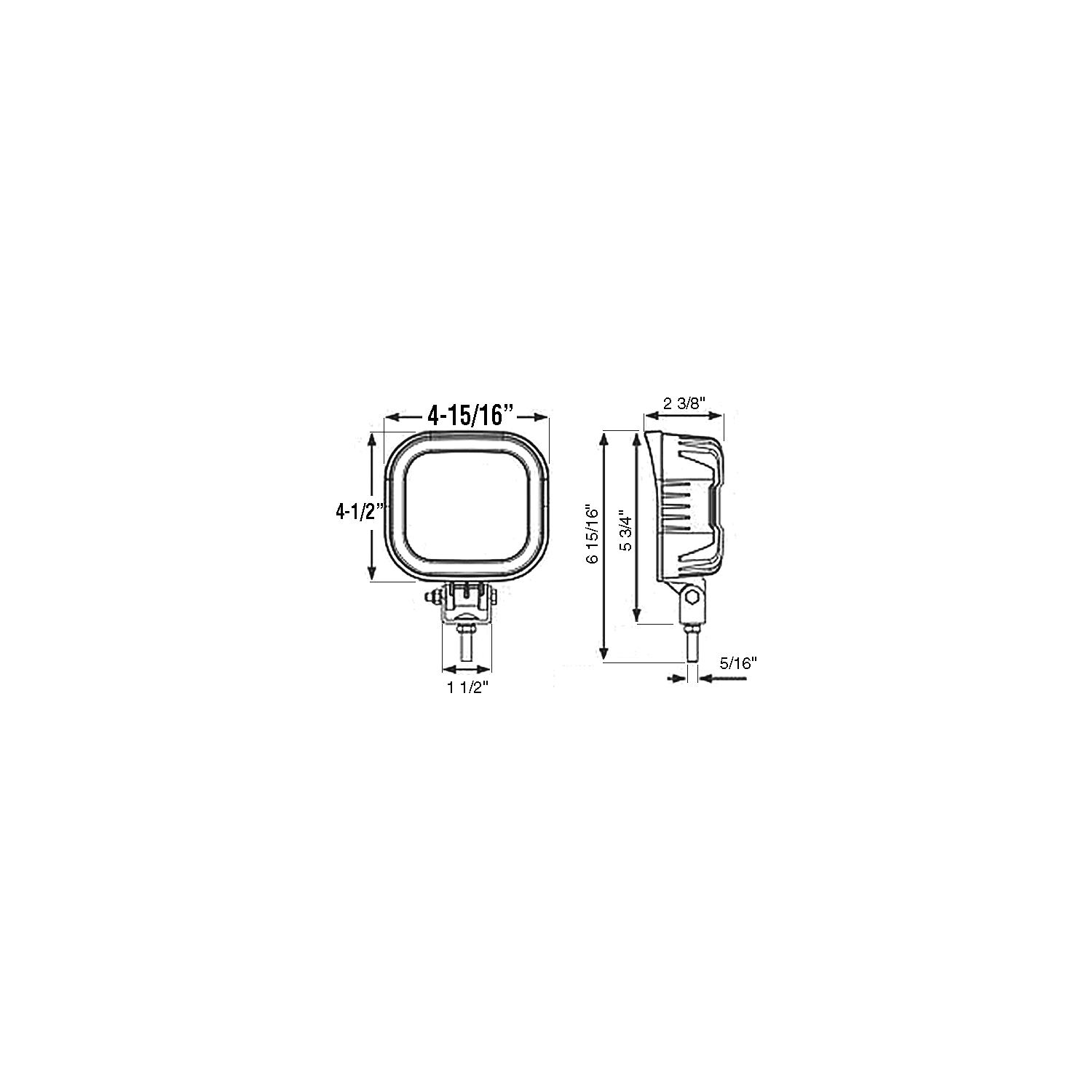 Opti-Brite LED Work Floodlight